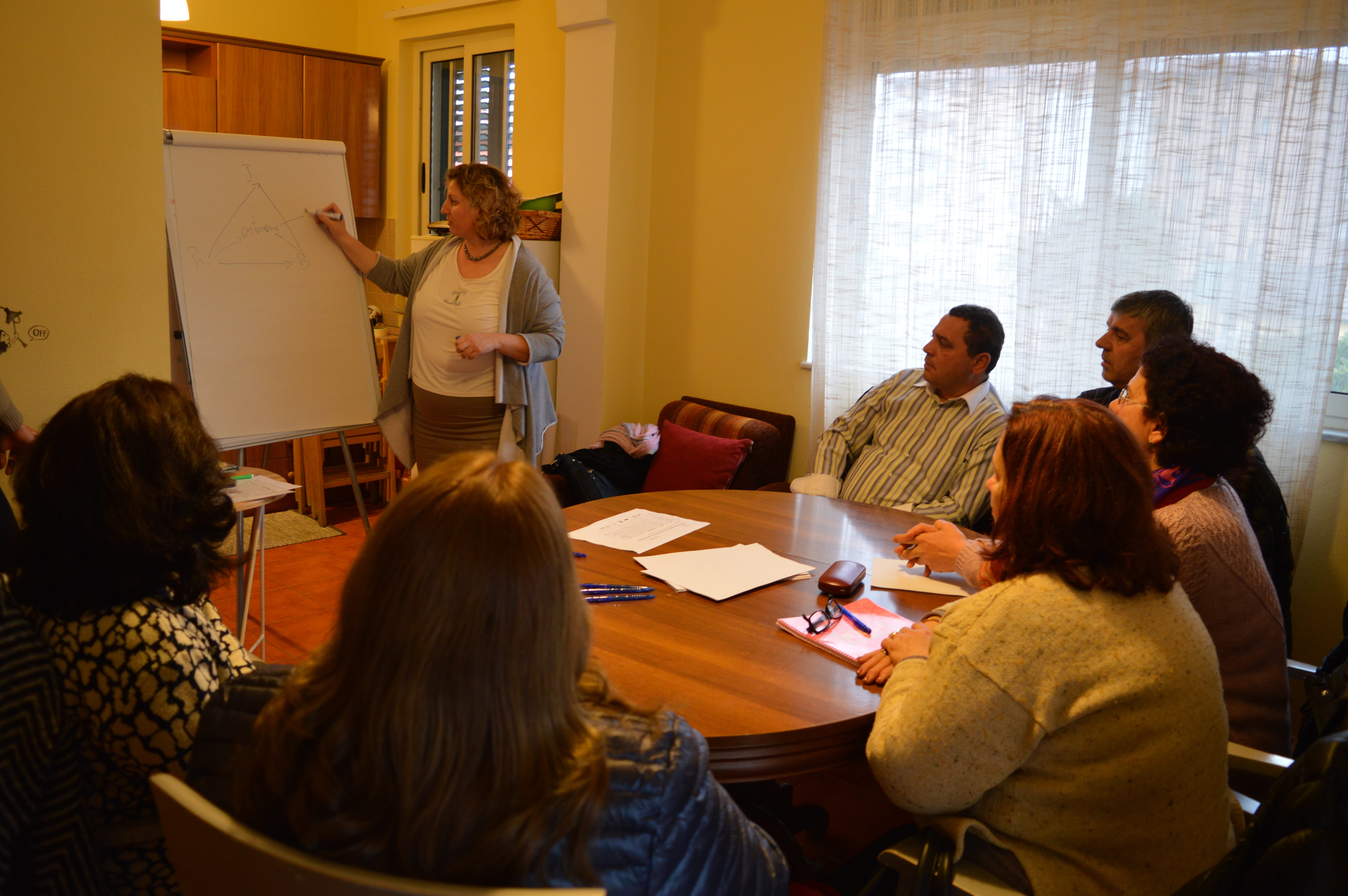 Training propedeutico al corso di autonomia per i bambini e ragazzi dell'orfanotrofio scolare, presso Qendra Rinore Arka, Scutari, il giorno: 1/02/2018